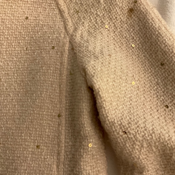 Women Coat, Small, Cream, Japanese Brand United Arrows - Picture 12 of 14